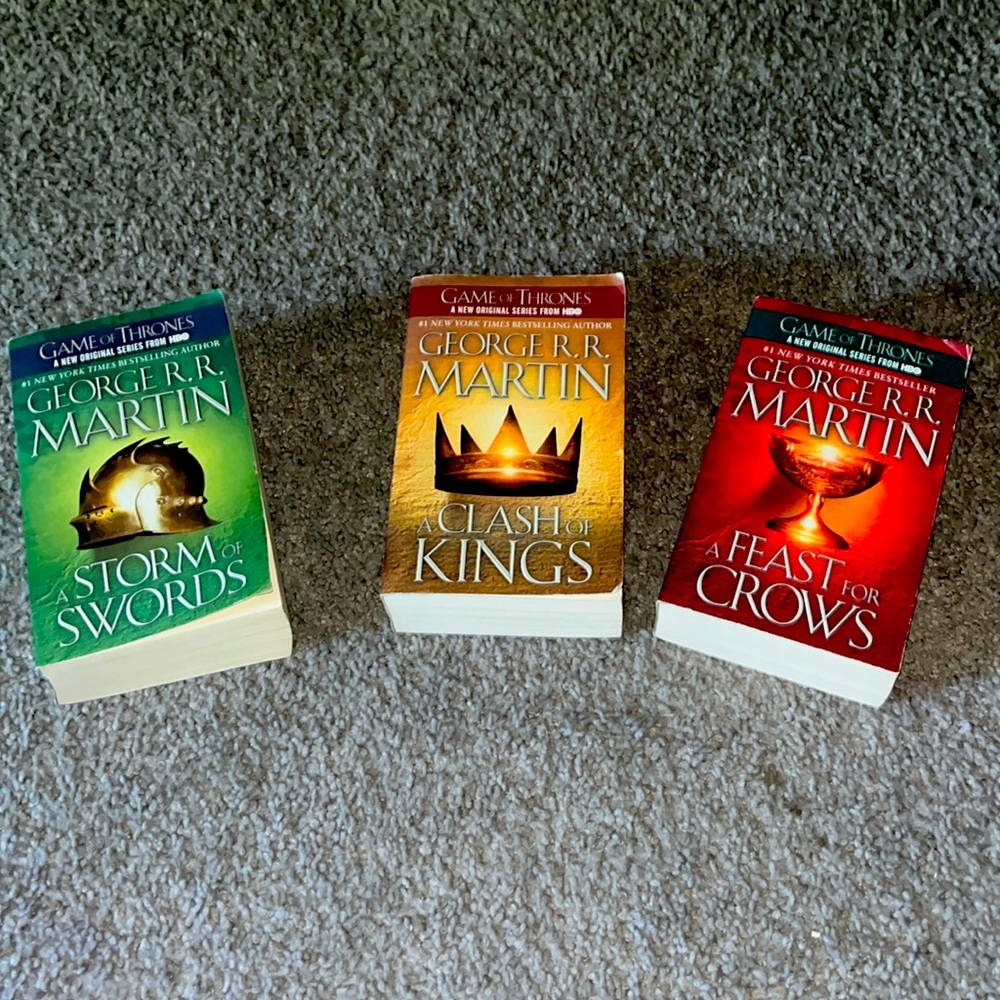Game of Thrones Books 2-4